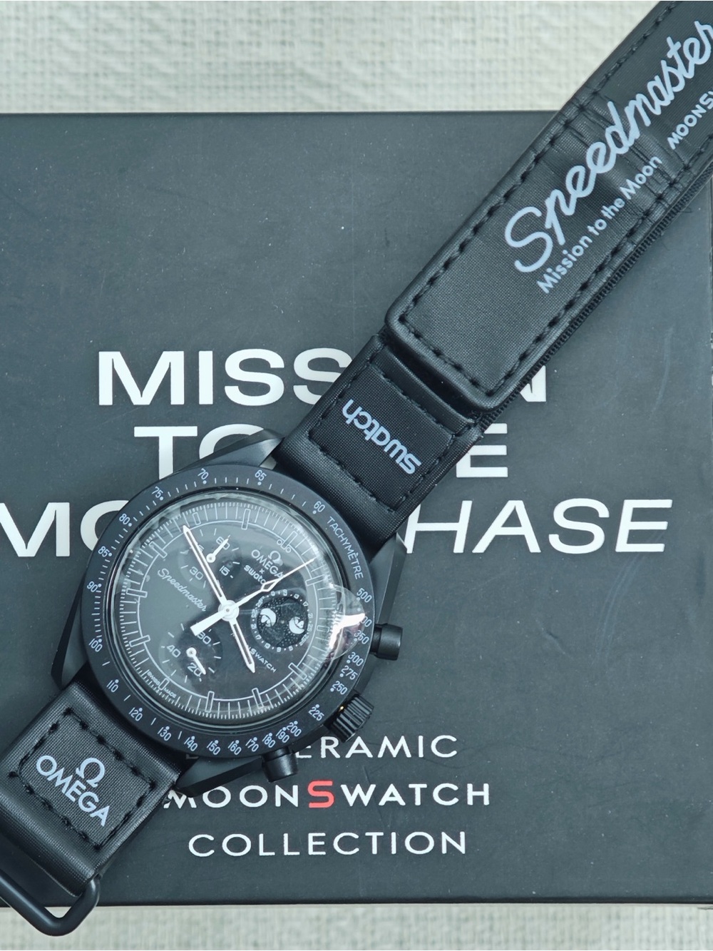 Swatch X Omega Mission To The Moonphase - New Moon Watch